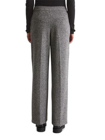 Marc O'Polo Tweed-Jerseyhose relaxed in Dark Grey
