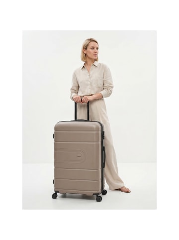 Redolz Essentials 11 4 Rollen Trolley 76 cm mit Dehnfalte taupe