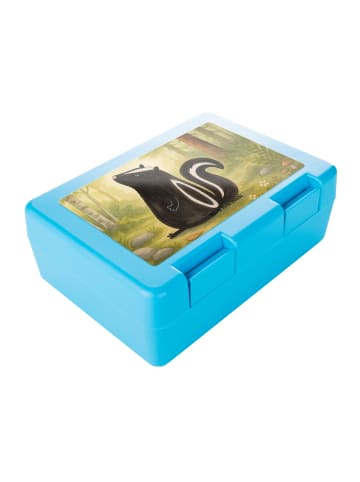 Mr. & Mrs. Panda Jausendose Stinktier Sitzen Design ohne Spruch in Weiß