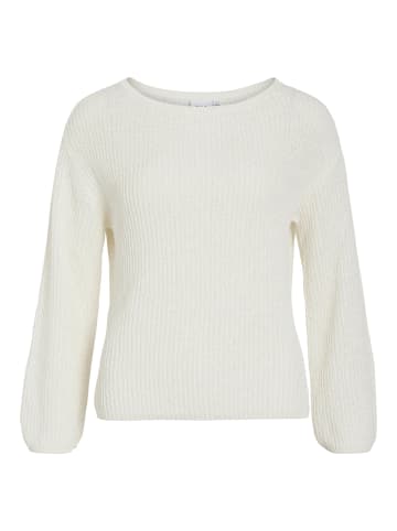 Vila Strickpullover in Cloud Dancer