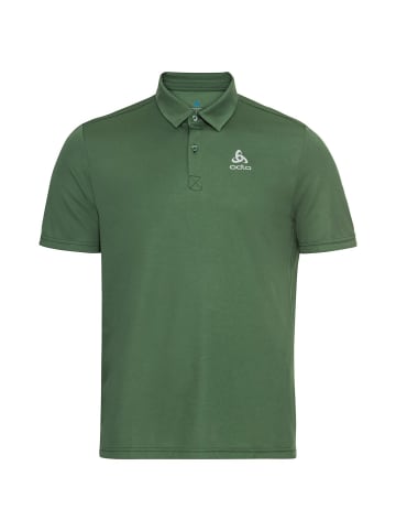 Odlo Poloshirt s/s Cardada in Tannengrün