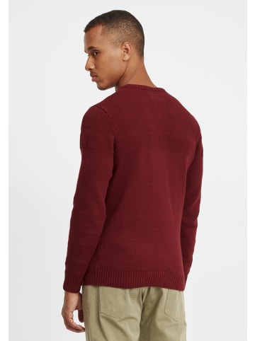 BLEND Strickpullover BHGastamo 20712211ME Strickpulli aus Feinstrick in Rot