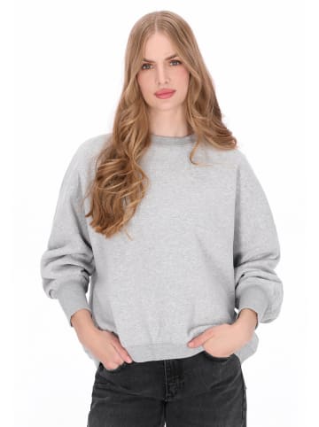 DreiMaster Women Sweatshirt in grey melange