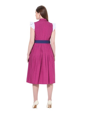 Ulla Popken Kleid in magnolienrot