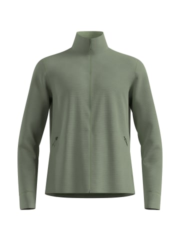 Odlo Longsleeve GRID FLEECE in Dunkelgrau0387