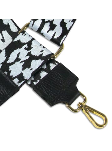 Florence Florence Boho-Gurt schwarz, weiß ca. 130cm