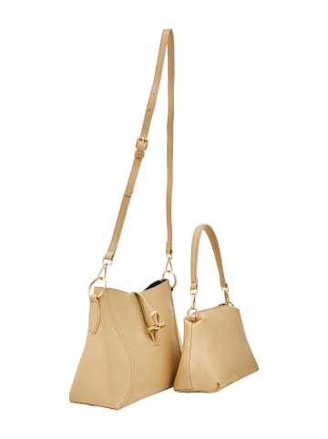 Usha Handtasche in Dunkelbeige