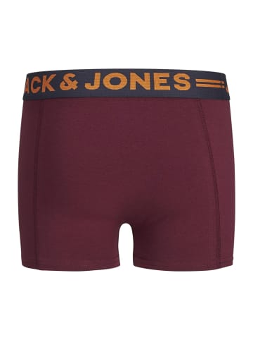 JACK & JONES Junior 3er-Pack Trunks in Dark Grey Melange
