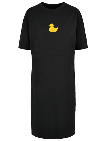 F4NT4STIC Oversized Kleid Ente Gelb in schwarz