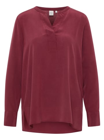 Eterna Bluse LOOSE FIT in bordeaux