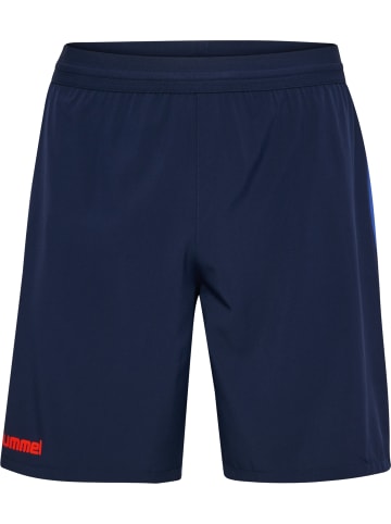 Hummel Kurze Hose Hmlblaze26 Herren in MARINE/CHERRY TOMATO