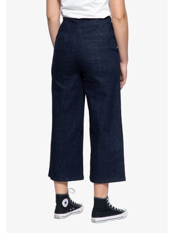 Queen Kerosin Queen Kerosin Capri Jeans in dunkelblau