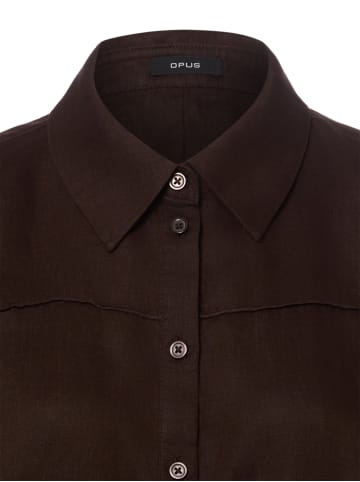 OPUS Bluse Felila in schoko