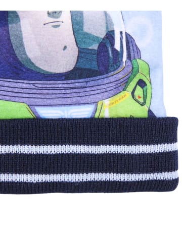 Cerda 2-tlg. Winter Set: Buzz Lightyear Mütze & Handschuhe in Blau