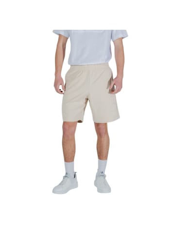 EA7 Emporio Armani Beige Baumwolle Bermudashorts