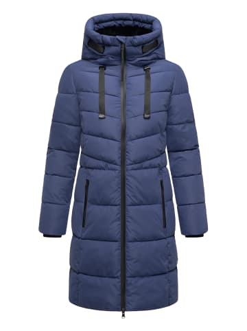 Marikoo Steppmantel Natsukoo XVI in Blue Violet