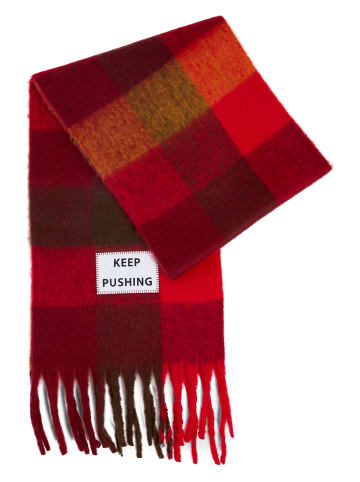 Verb to do Schal in rot schoko - 0001