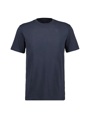 Ragman Rundhals T-Shirt für Herren in marineblau