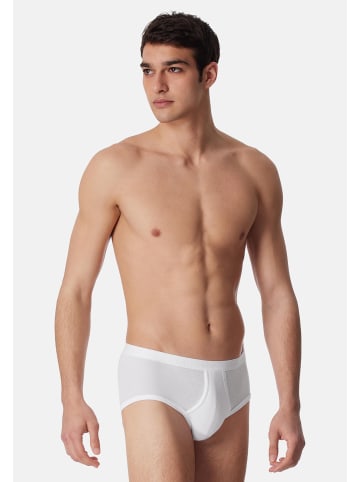 Schiesser Slip / Unterhose Original Classics Feinripp in Weiß