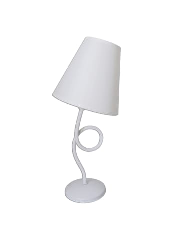 näve Tischleuchte "COLORI" in weiß - (L)17 cm x (B)17 cm x (H)31.5 cm