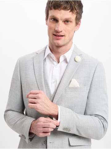 Finshley & Harding Baukasten-Sakko Steven in hellgrau
