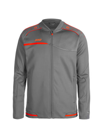 Jako Trainingsjacke Prestige in grau / orange