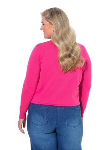 MIAMODA Strickjacke in pink