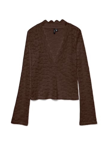 Vero Moda Top in Chocolate Brown