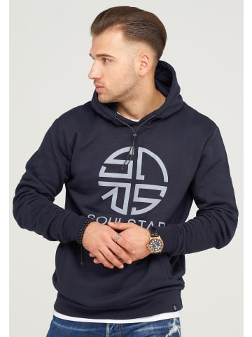 SOULSTAR Hoodie CARDIFF in Navy