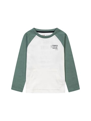 Minoti Longsleeves Green 7 in Cremeweiß