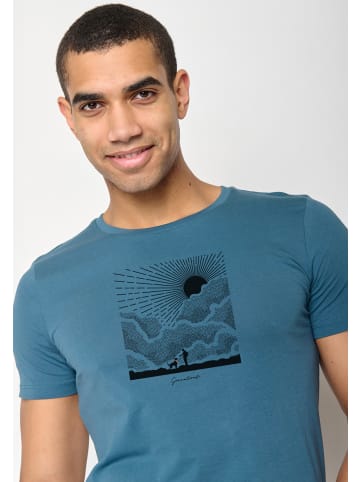 GreenBomb T-Shirt Nature Friends 2 in Blauer Stein