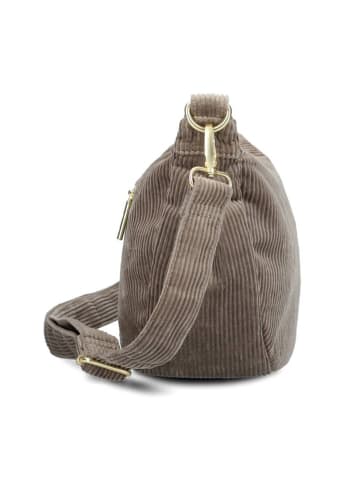 Zwei Mademoiselle.M Umhängetasche 34 cm in cord mocca