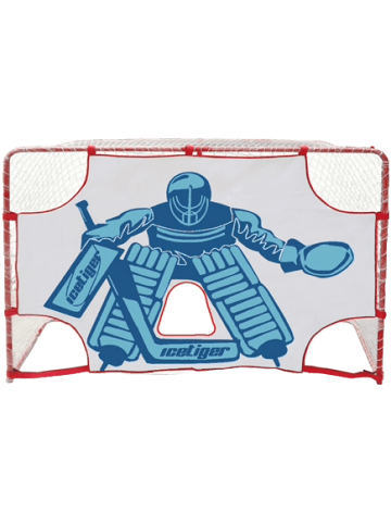 Prosport Eishockeytorwart für Tor in Rot 175x115cm