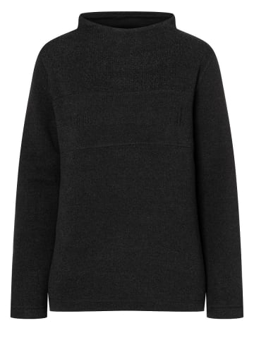 super.natural Merino Pullover in schwarz