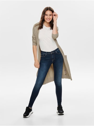 JACQUELINE de YONG Strickjacke Cardigan Weste Strickjakce in Beige