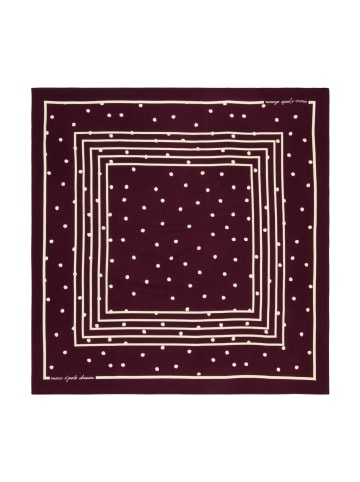 Marc O'Polo DENIM Gemustertes Tuch in Dark Red