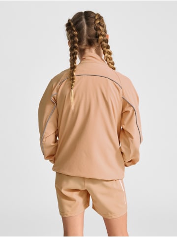 Hummel Reißverschluss Jacke Hmljr Woven Lebensstil Kinder in PEACH BLOOM