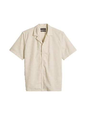 Marc O'Polo Kurzarm-Hemd regular in Medium Brown