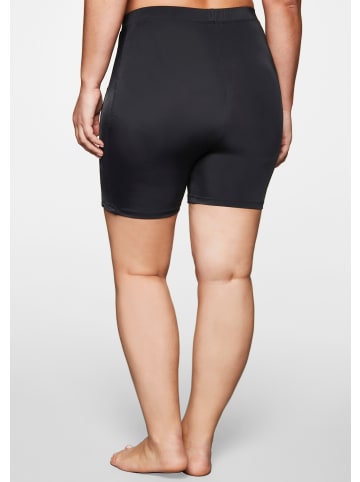 sheego Badehose in schwarz