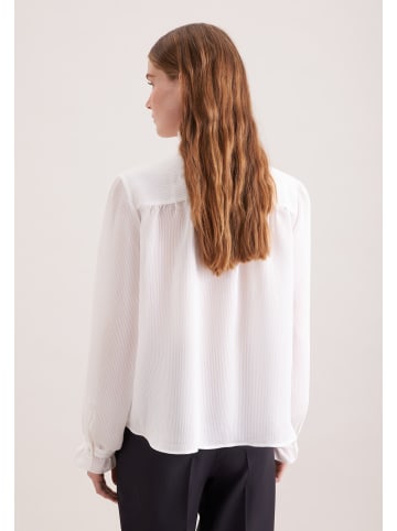 Seidensticker Ausgestellte Bluse Regular in Ecru