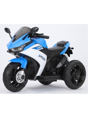 Moni Kinder Elektromotorrad Hurricane in blau