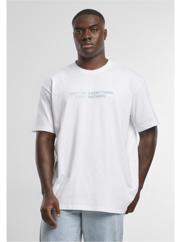 Mister Tee Mister Tee Appreciate Expect Oversize Tee in white