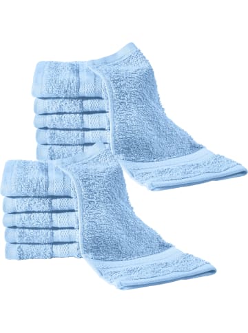 REDBEST Frottier Seiftuch 12er-Pack Chicago in hellblau