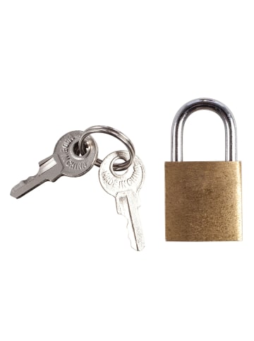 Worldpack Reiseaccessoires Kofferschloss 3 cm in gold