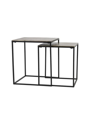 Light & Living Beistelltisch Banos - Antik Bronze - 44.5x44.5x50.5cm