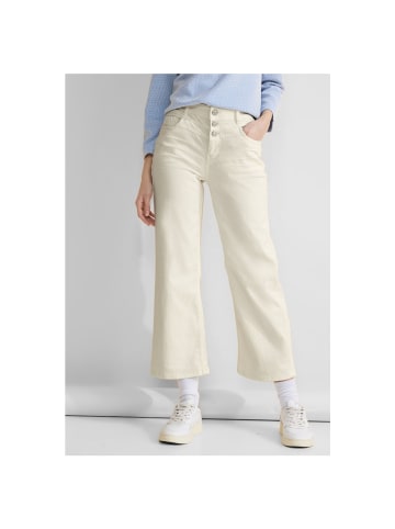 Street One Jeans in soft ecru washed