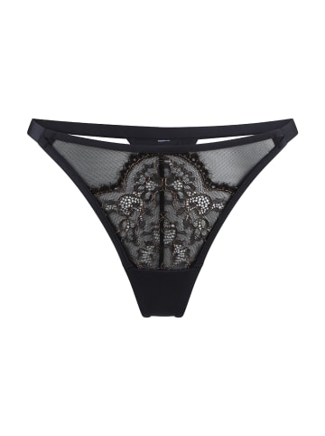 Linga Dore String in Schwarz
