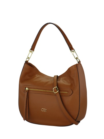 collezione alessandro Ledertasche " Porto " in cognac