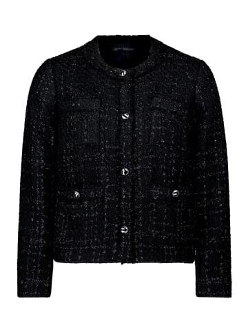 Betty Barclay Blazer-Jacke mit Fransen in Schwarz