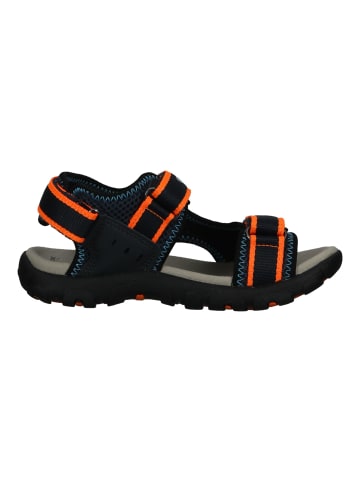 Geox Sandalen in Navy/Orange